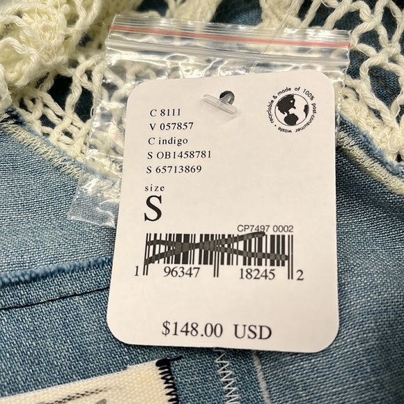 Free People Denim Fields Button-Down Shirt - Picture 12 of 15